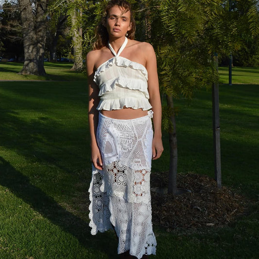 Long Doily Skirt