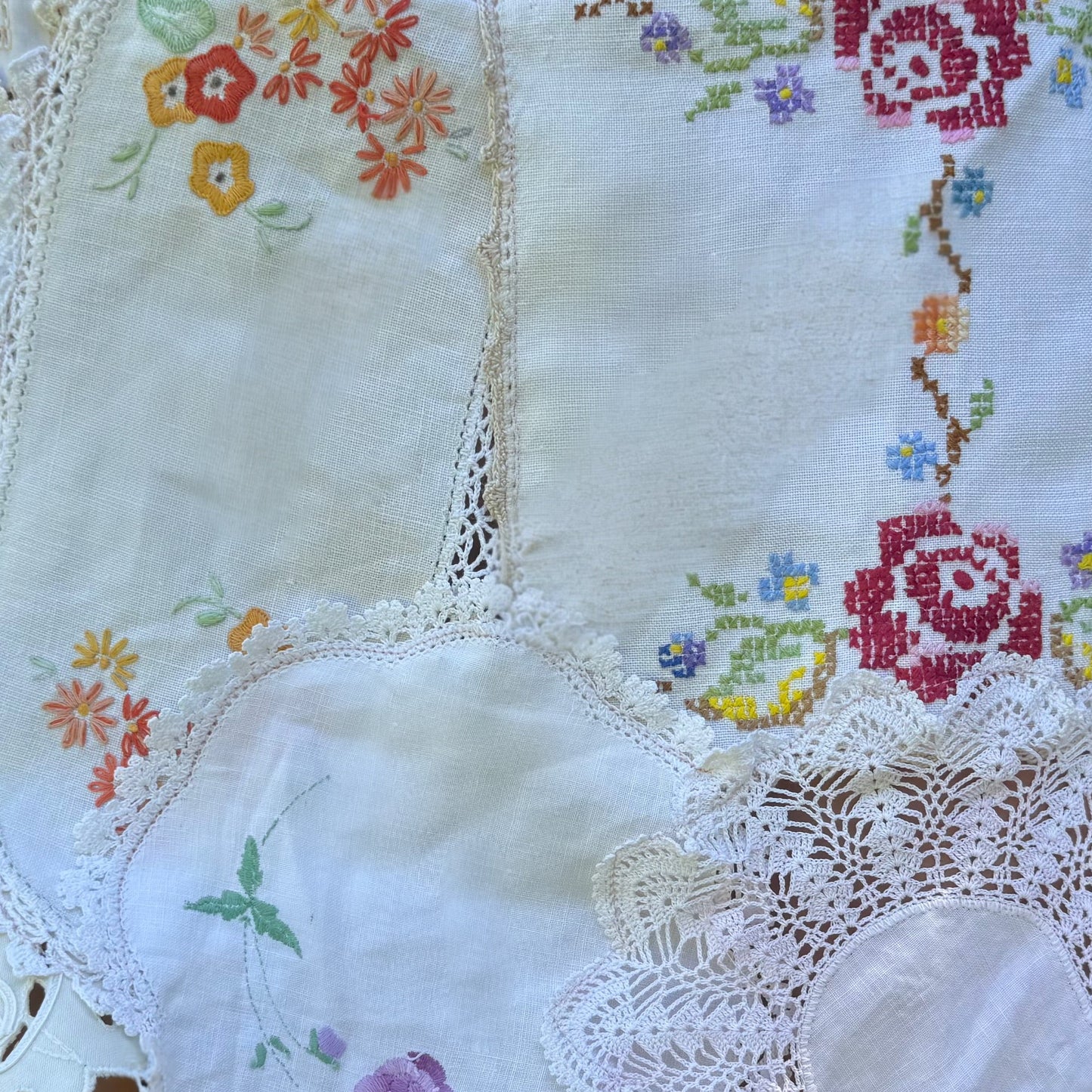 Floral Doily Skirt