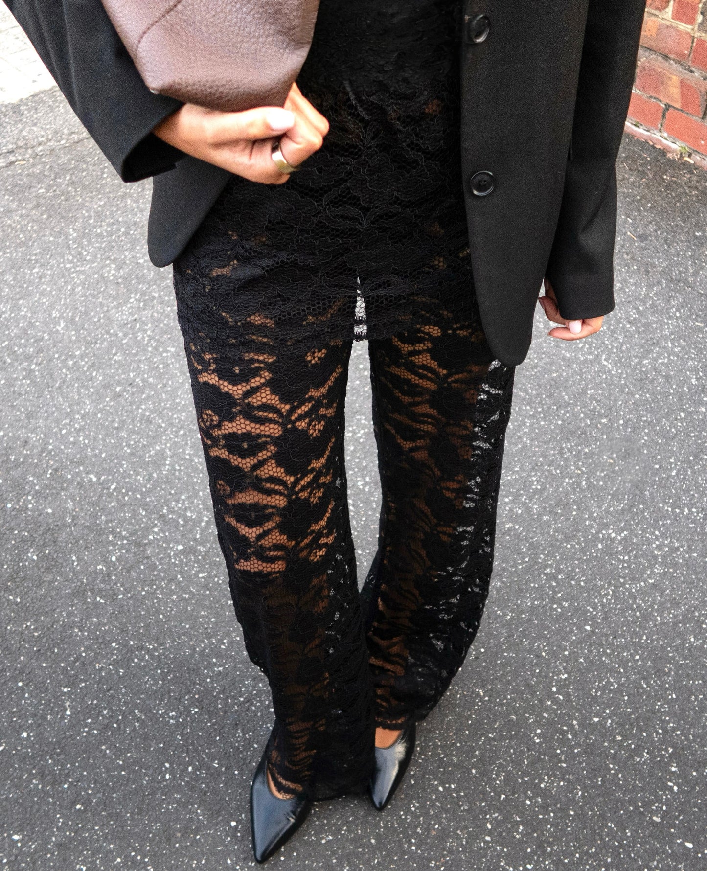 Black Skirt Pants