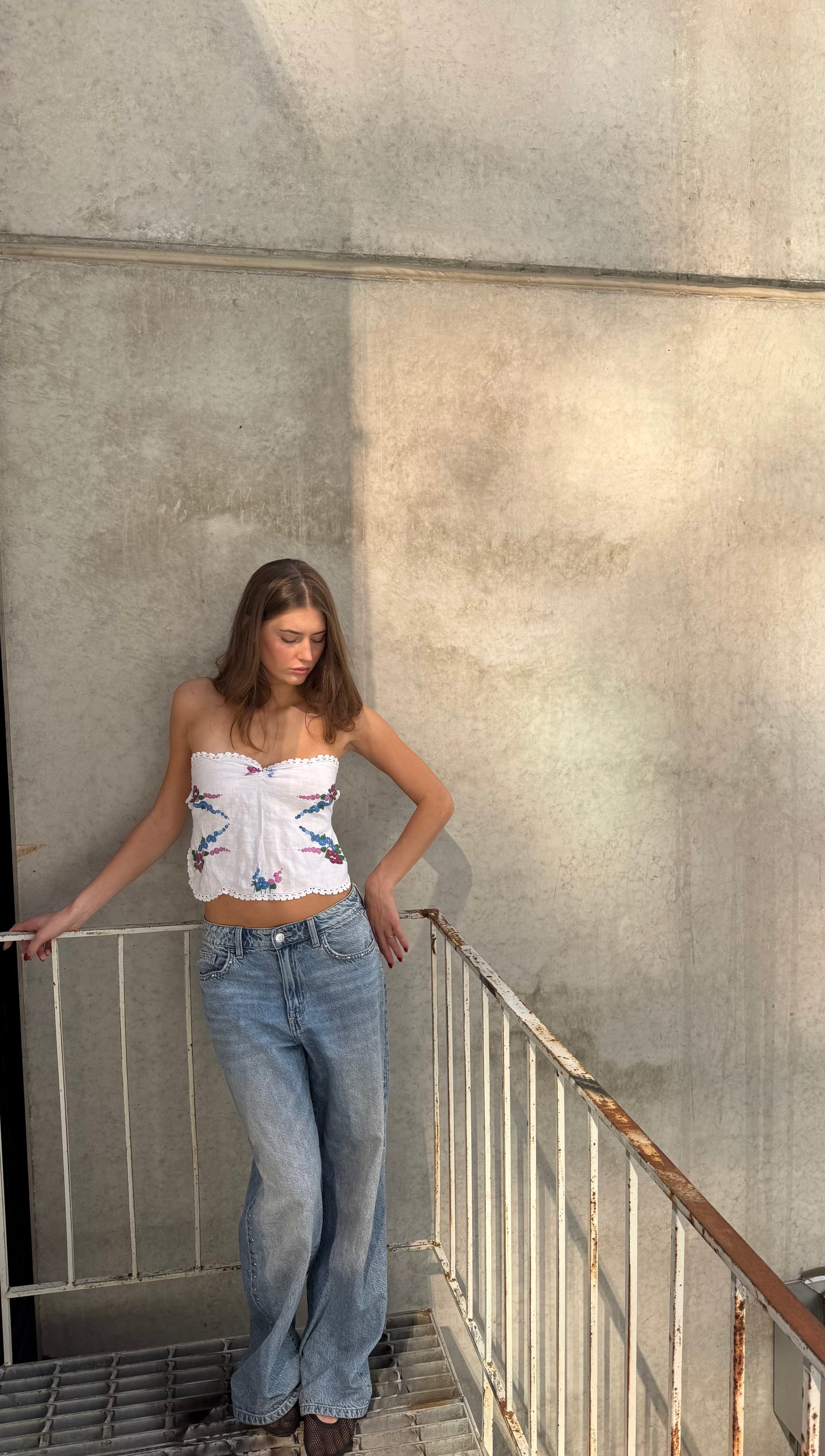 Embroidered Bandeau