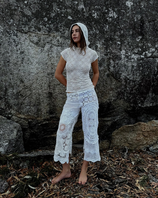 Doily Capri Pant