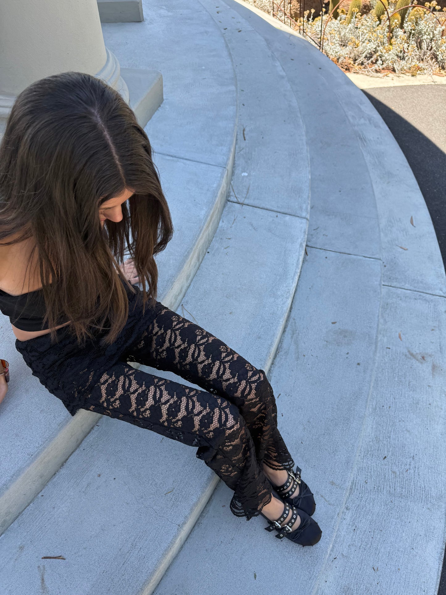 Black Skirt Pants